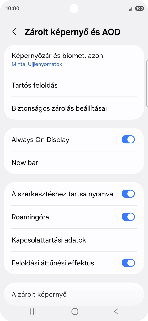 Kattints a vissza billentyűre.