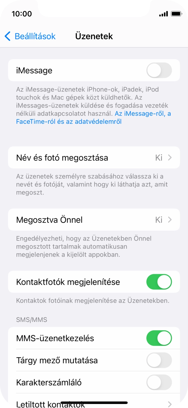 Húzd az ujjad felfelé a kijelző aljáról, hogy visszatérj a kezdőképernyőhöz.