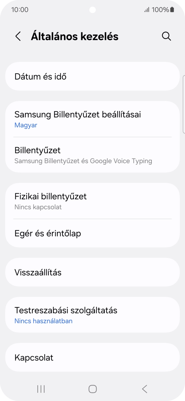 Válaszd a Visszaállítás lehetőséget.