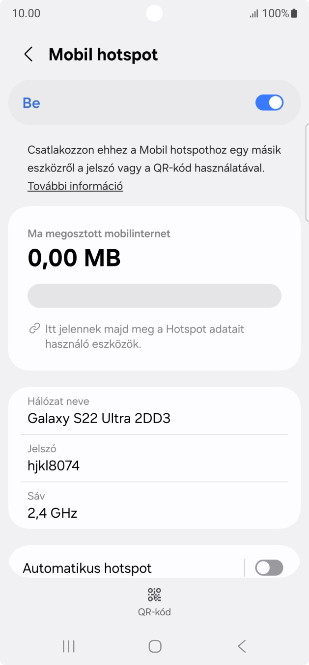 A befejezéshez, és ahhoz, hogy visszatérhess a főképernyőhöz, nyomd meg a főgombot.