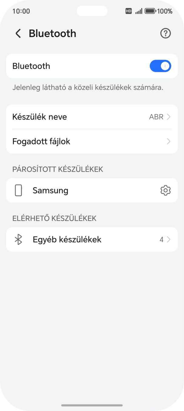 Húzd az ujjad felfelé a kijelző aljáról, hogy visszatérj a kezdőképernyőhöz. Húzd az ujjad felfelé a kijelző aljáról, hogy visszatérj a kezdőképernyőhöz.