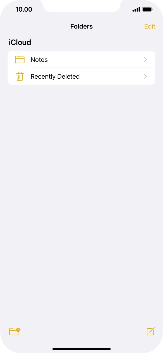 Slide your finger upwards starting from the bottom of the screen to return to the home screen.