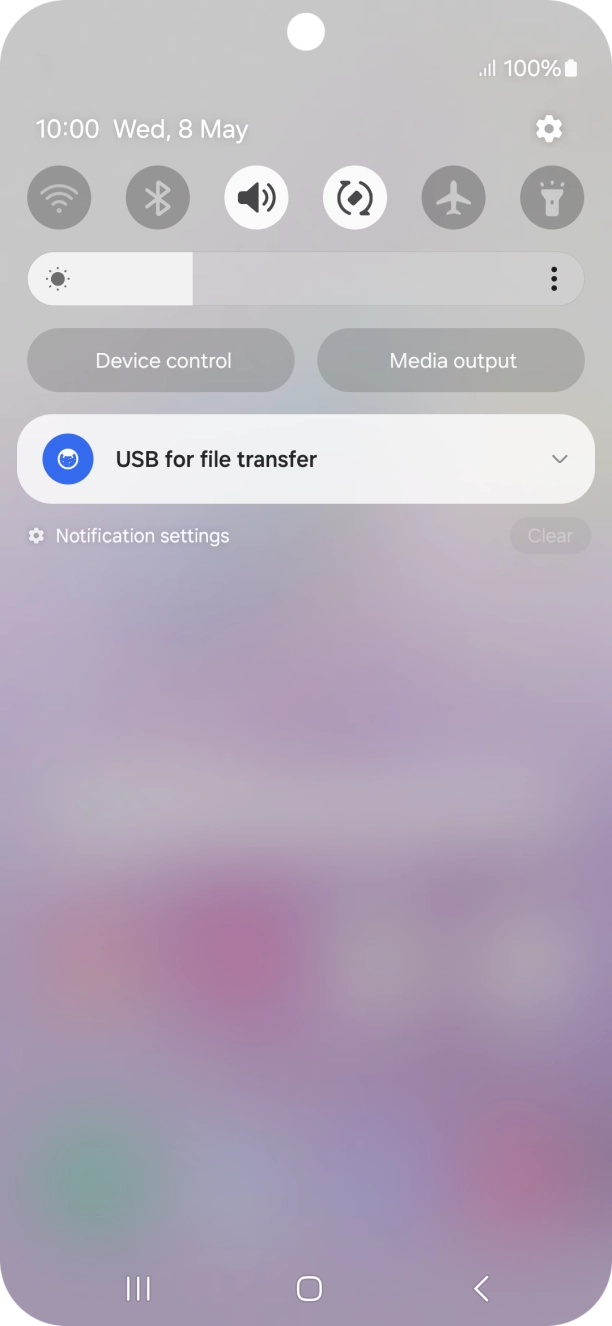 Press the drop down list. Press the drop down list.