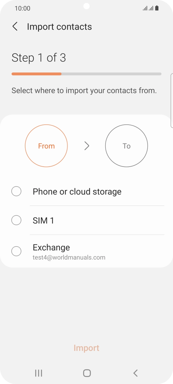 Press the name of the SIM.