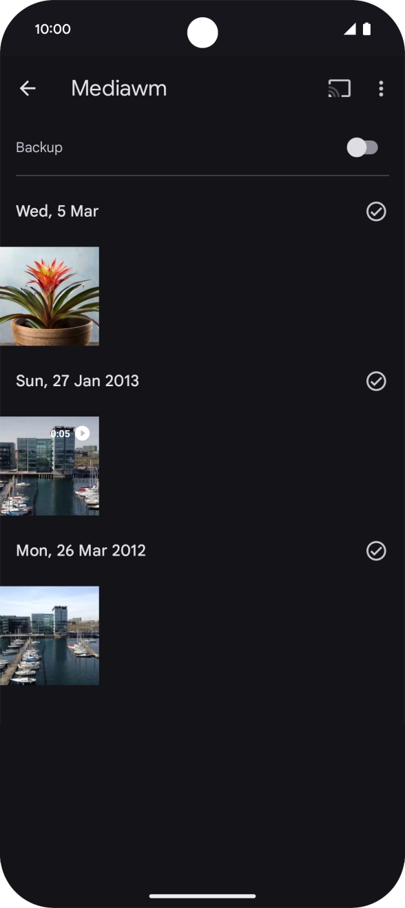 The media content from your phone will now play on the selected device. You can use your phone to control the playback of the media content on the other device. The media content from your phone will now play on the selected device. You can use your phone to control the playback of the media content on the other device.