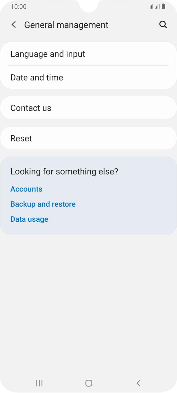 Press Date and time.