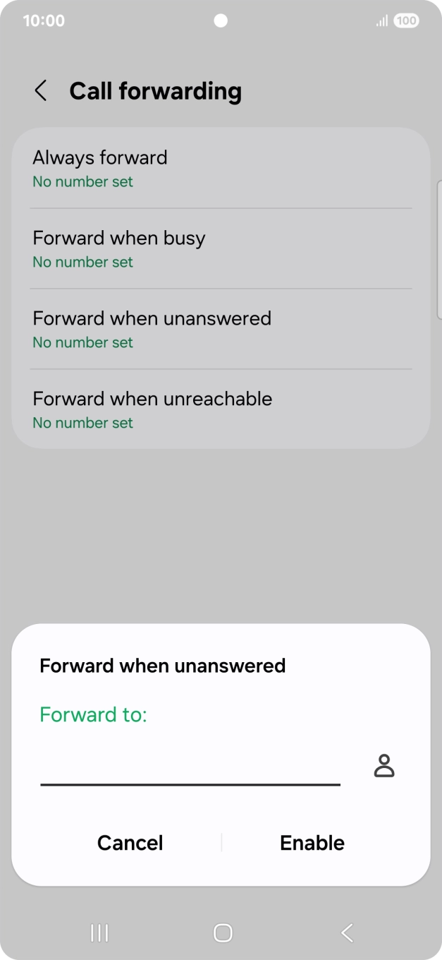 Key in 901 and press Enable.