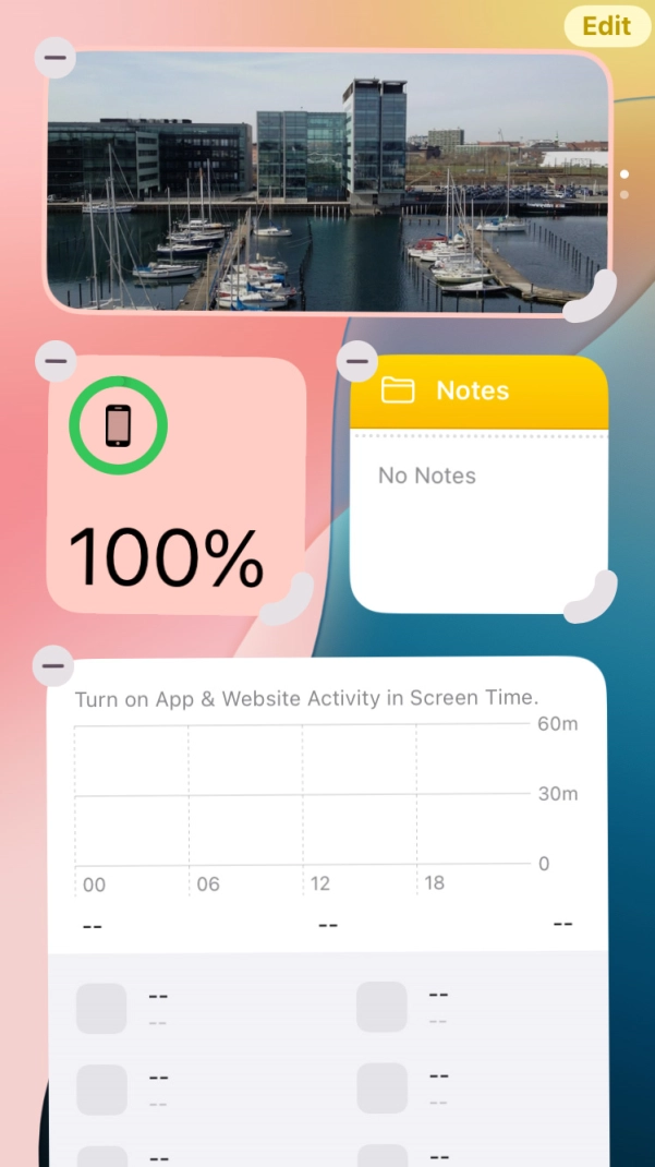 Press Edit. Press Edit.