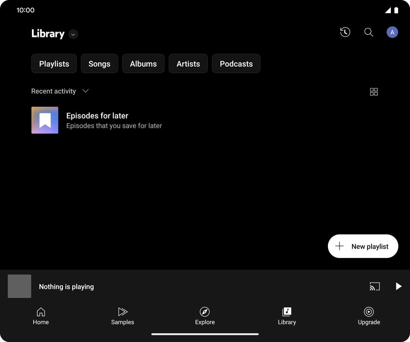 Press the drop down list. Press the drop down list.