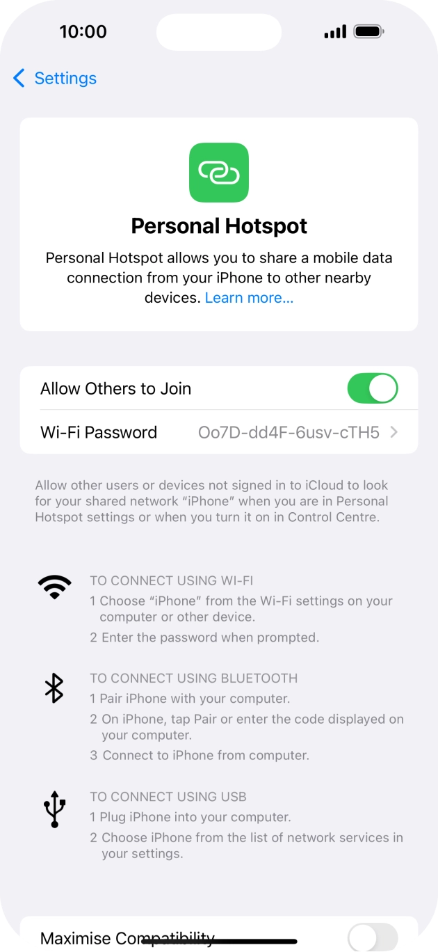 Slide your finger upwards starting from the bottom of the screen to return to the home screen.