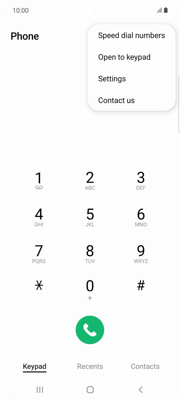 Press Settings. Press Settings.