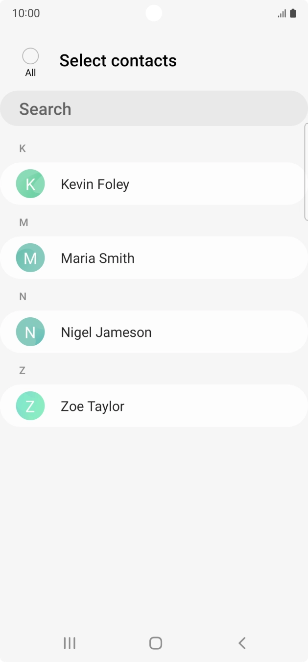 Press the field above 'All'.