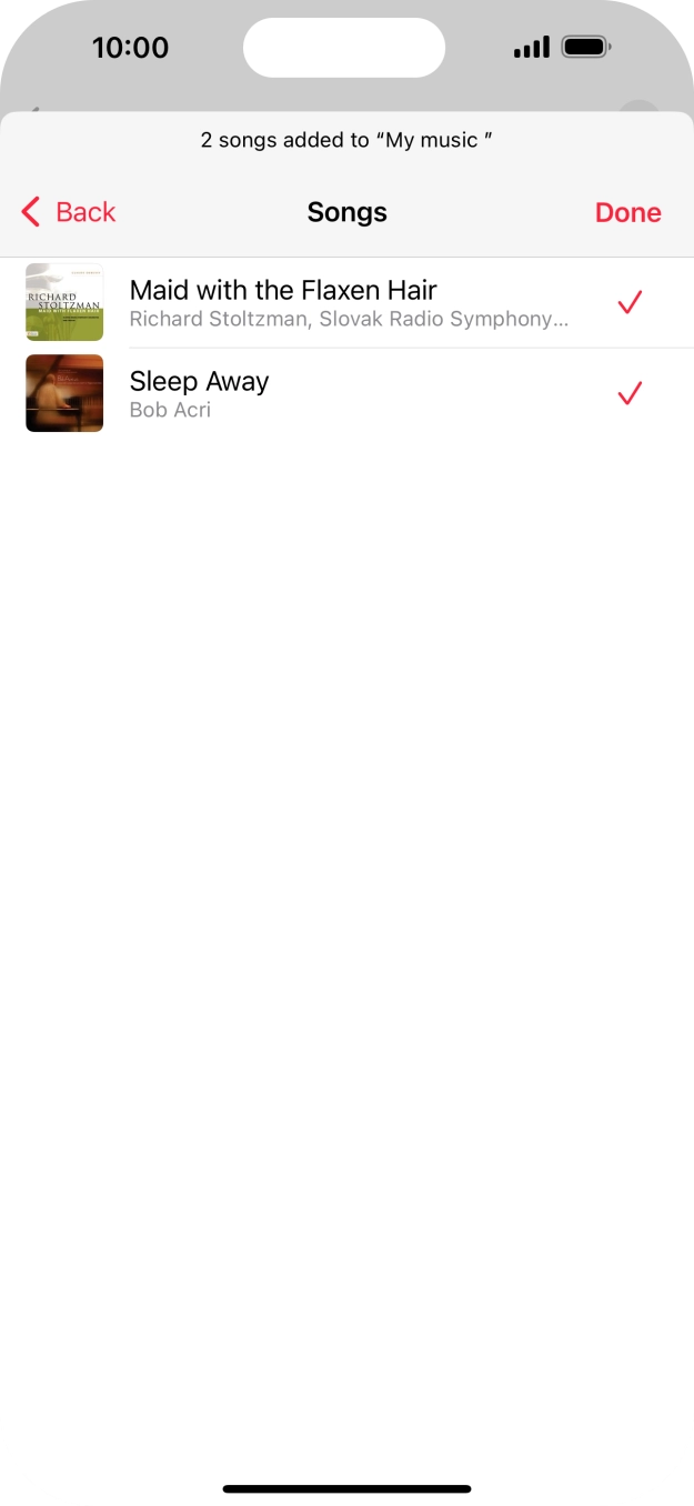 Press Done. Press Done.