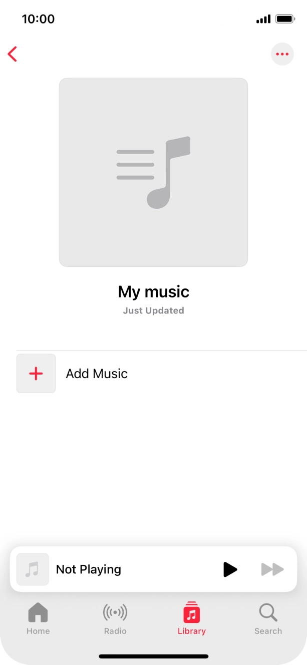 Press Add Music. Press Add Music.