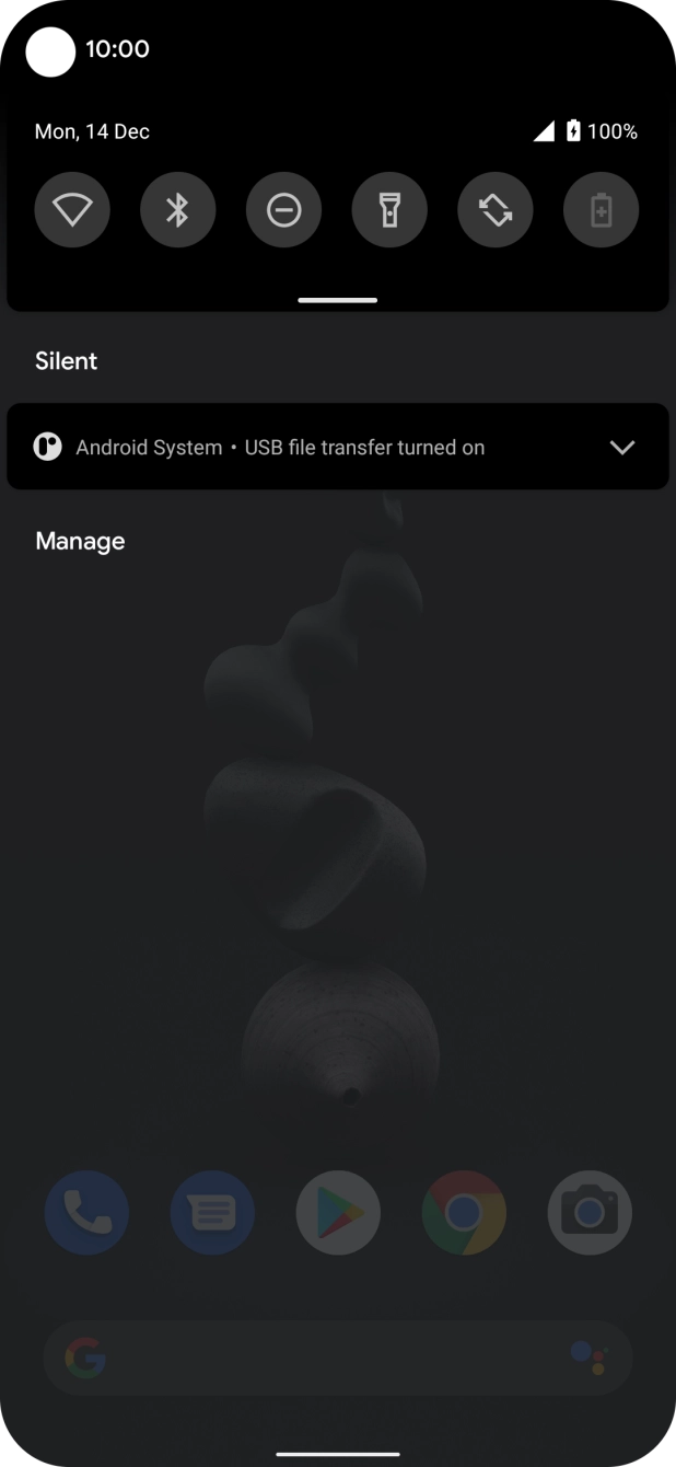 Press Android System.