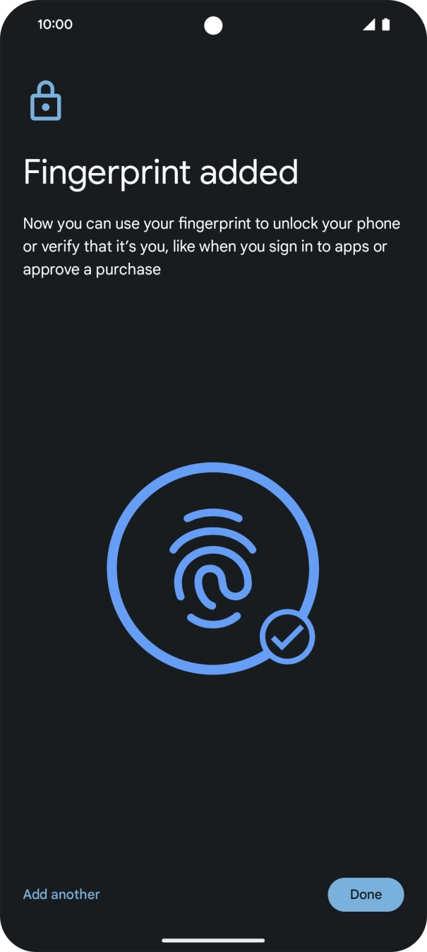 Press Done. Press Done.