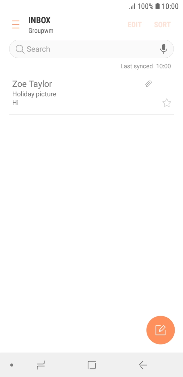 Slide your finger right starting from the left side of the screen. Slide your finger right starting from the left side of the screen.