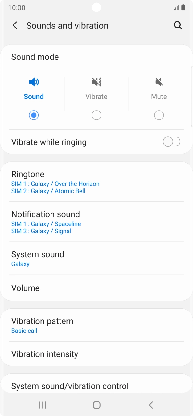 Press Ringtone.