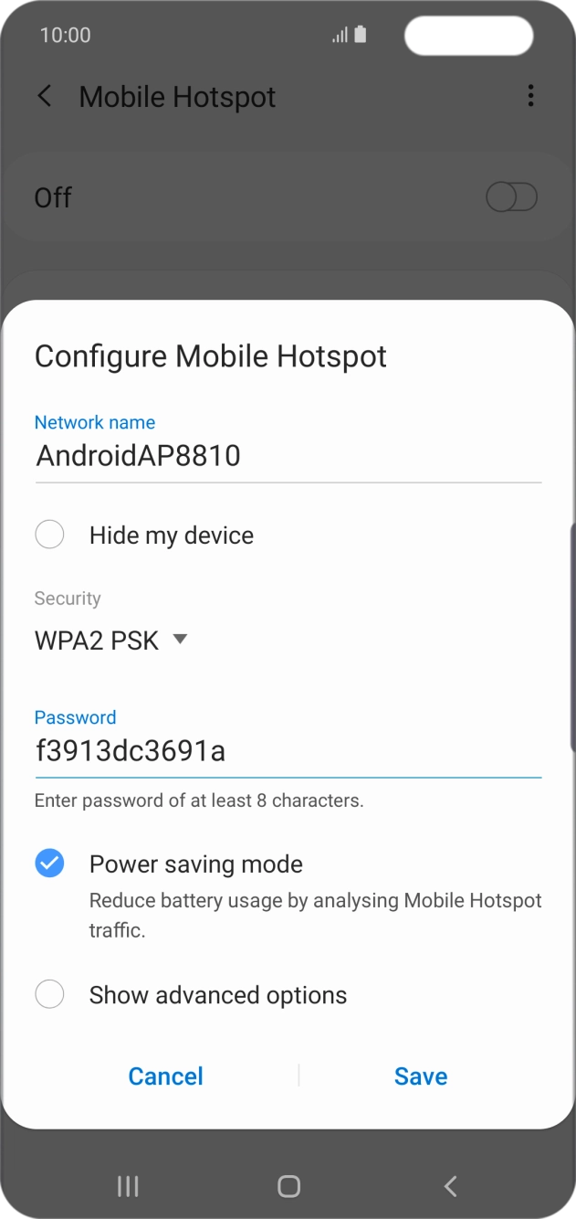 Press Save. Press Save.