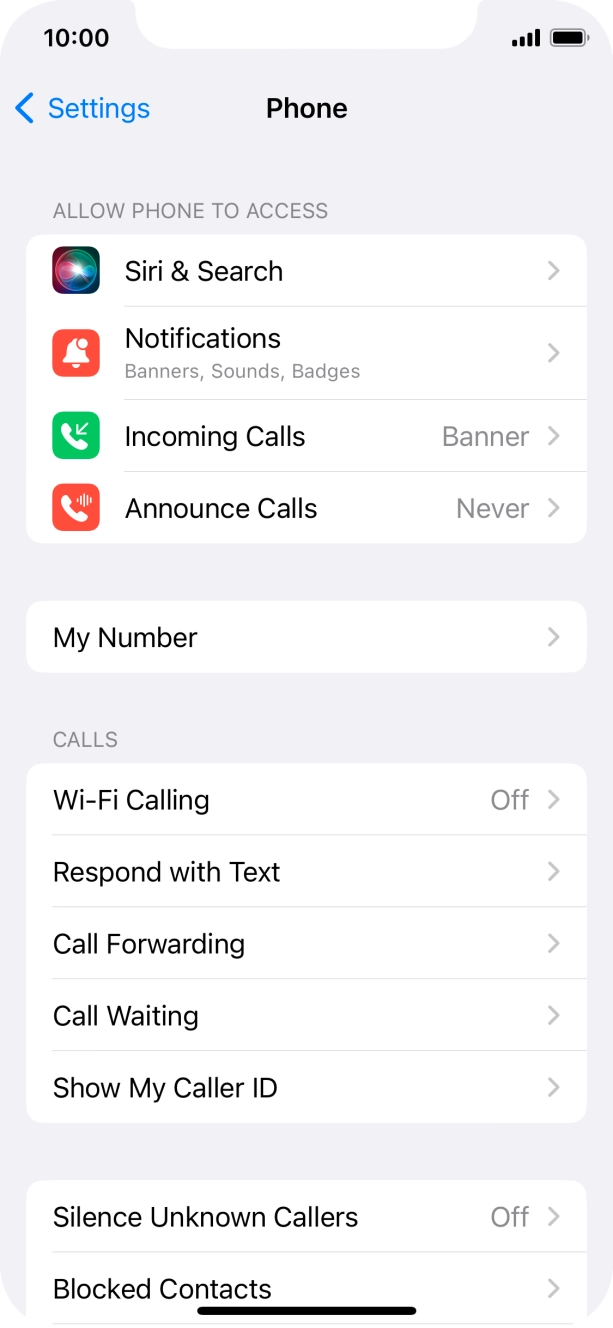 Press Wi-Fi Calling. Press Wi-Fi Calling.