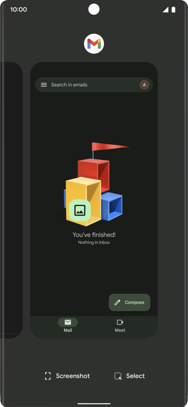 To end one running application, slide your finger upwards on the required application. To end one running application, slide your finger upwards on the required application.