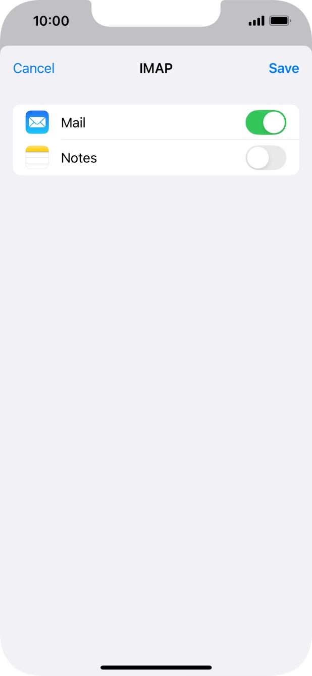 Press Save. Your email account has now been set up. To select more settings for incoming and outgoing server, proceed with the following steps.