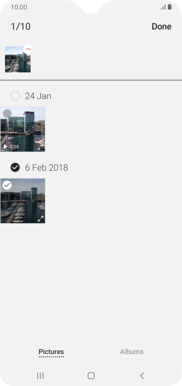 Press Done. Press Done.