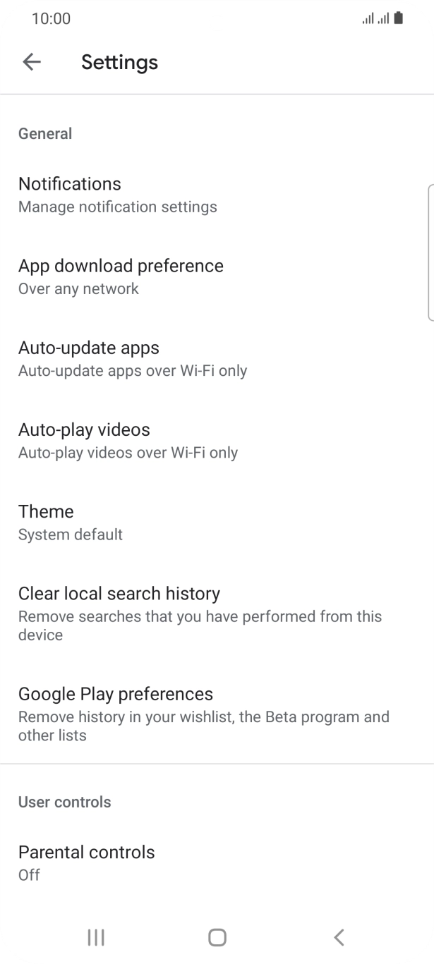 Press Auto-update apps. Press Auto-update apps.
