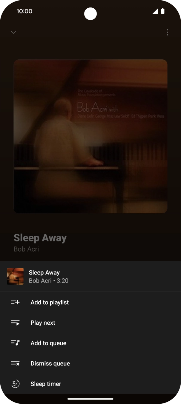 Press the add icon. Press the add icon.