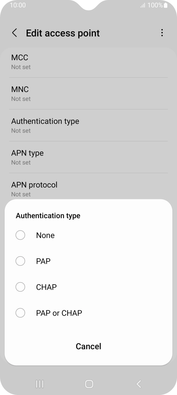 Press PAP. Press PAP.