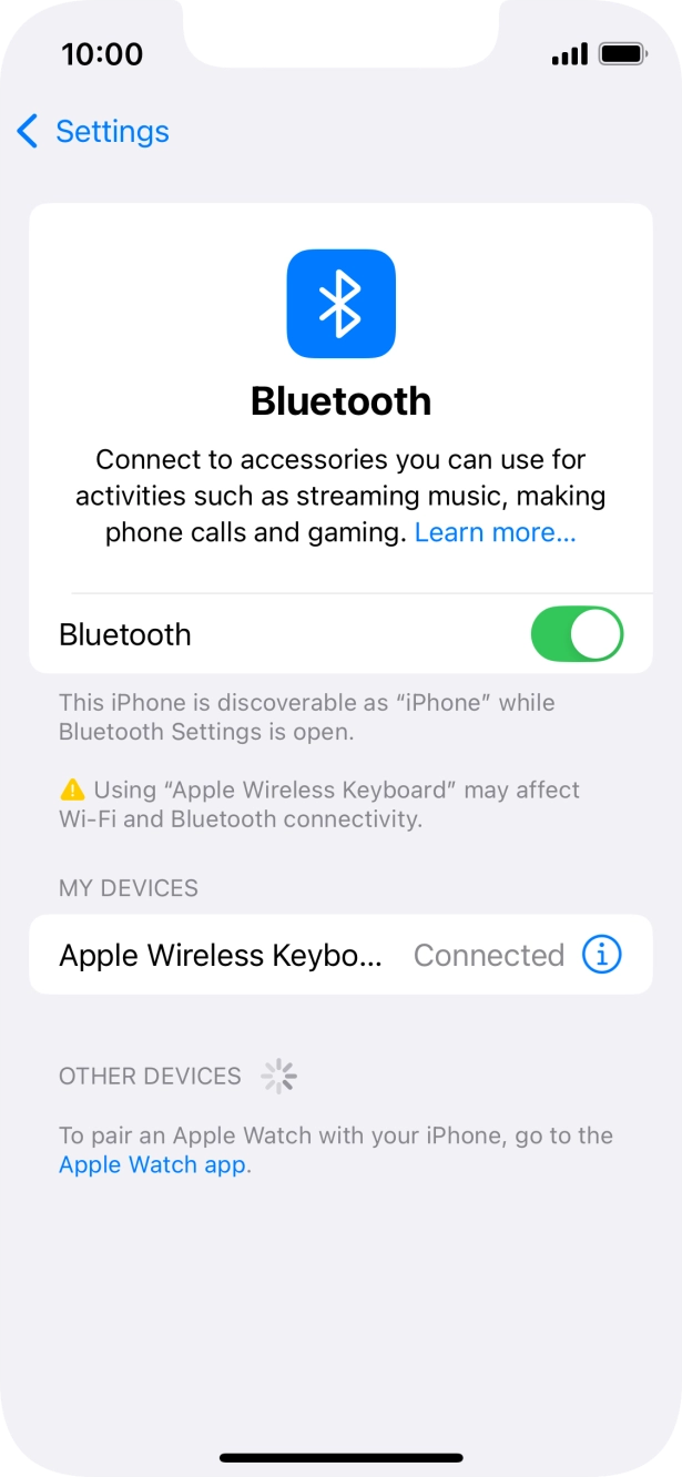 Slide your finger upwards starting from the bottom of the screen to return to the home screen.