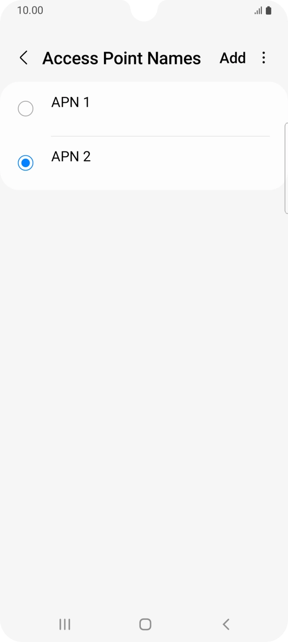 Press the Home key to return to the home screen. Press the Home key to return to the home screen.