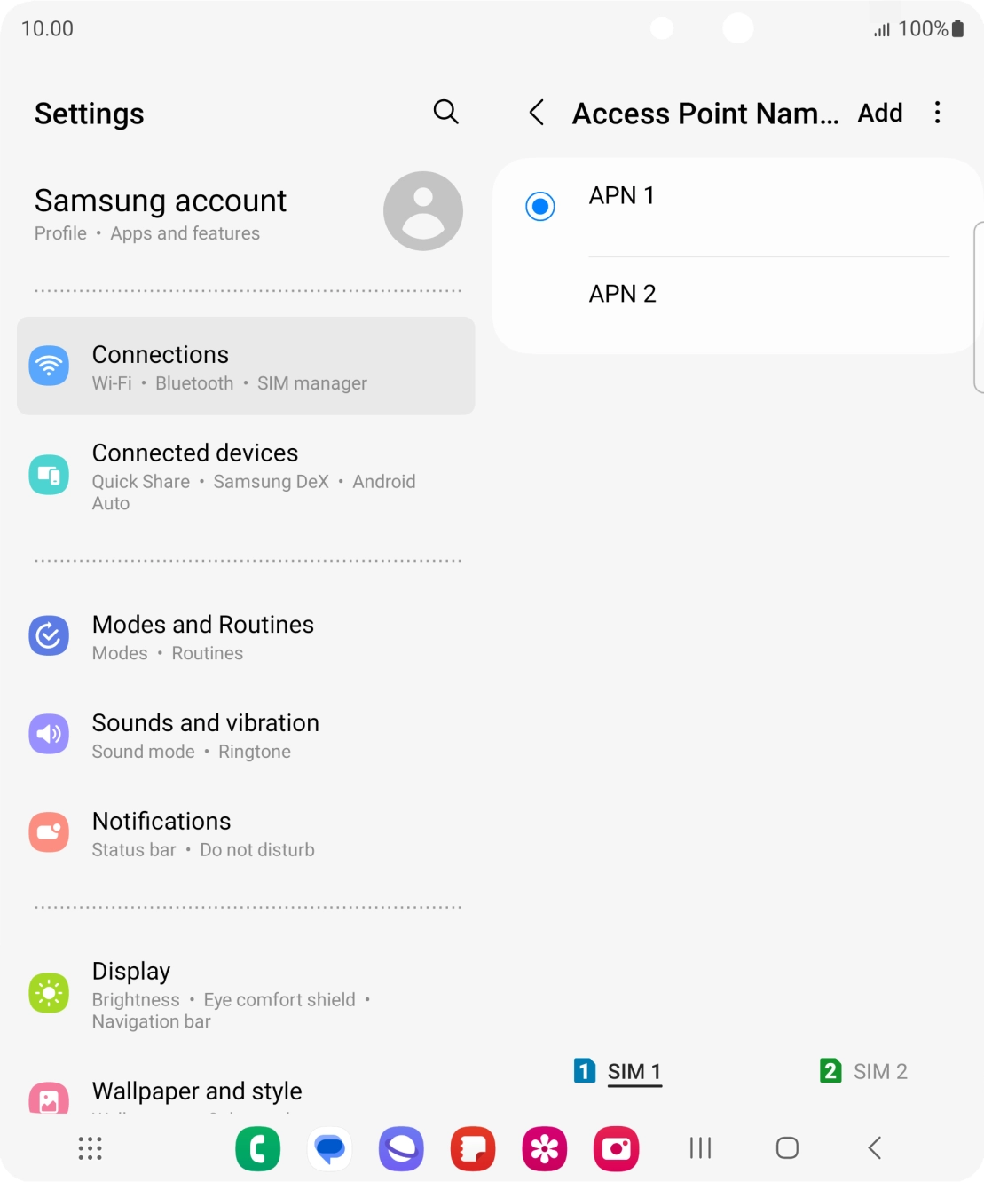 Press the Home key to return to the home screen. Press the Home key to return to the home screen.