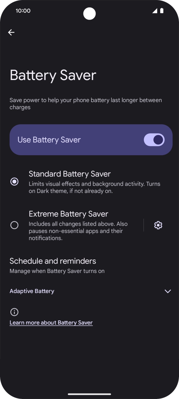 Slide your finger upwards starting from the bottom of the screen to return to the home screen.