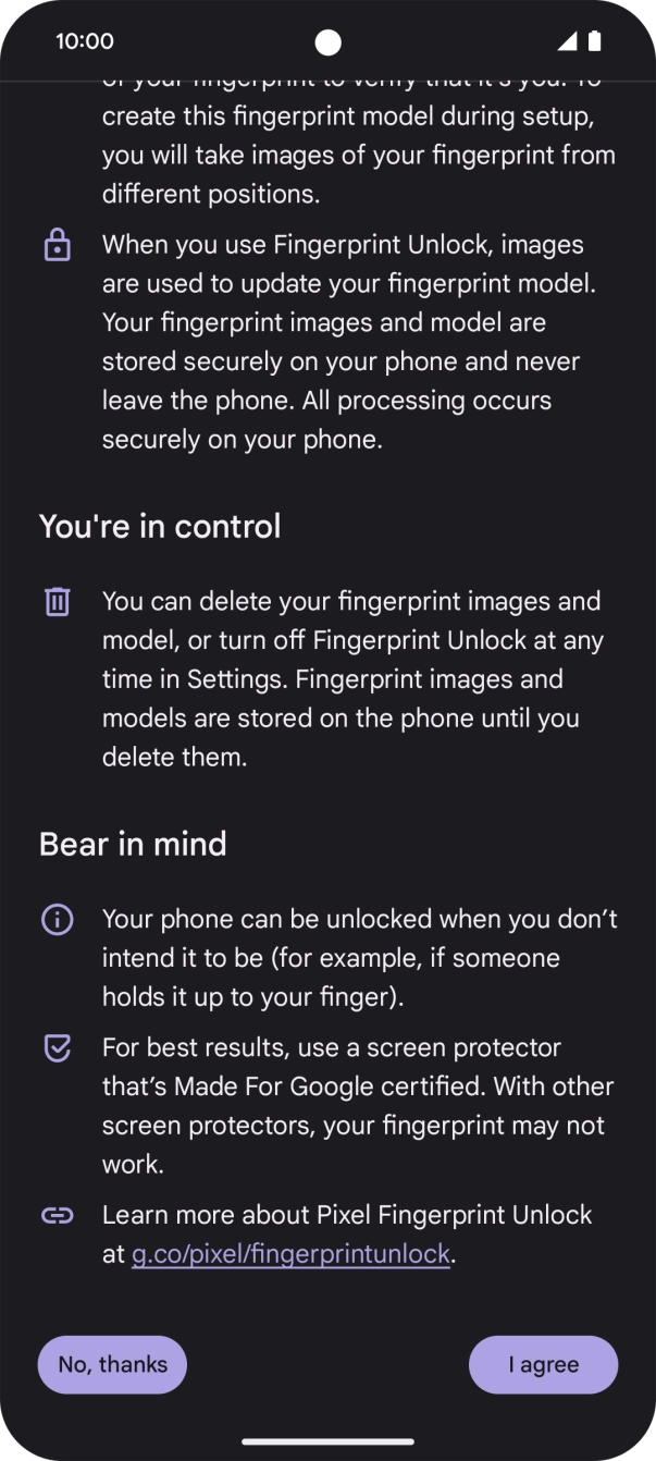 Press I agree. Press I agree.