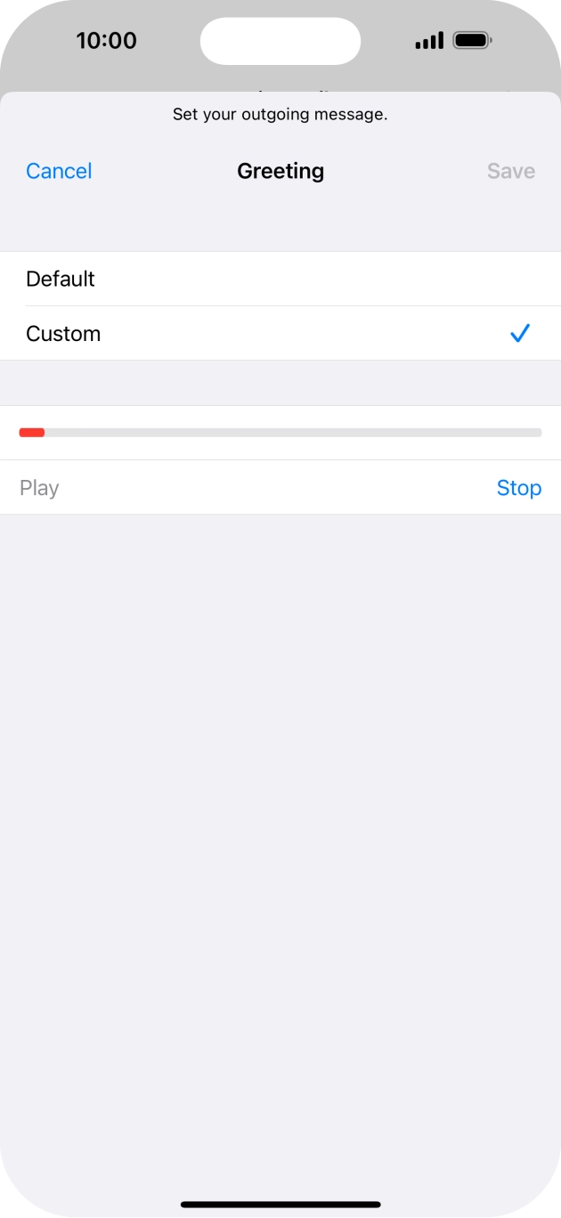Press Stop to stop recording. Press Stop to stop recording.