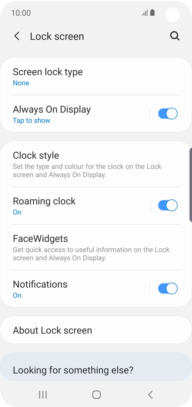 Press the Home key to return to the home screen. Press the Home key to return to the home screen.