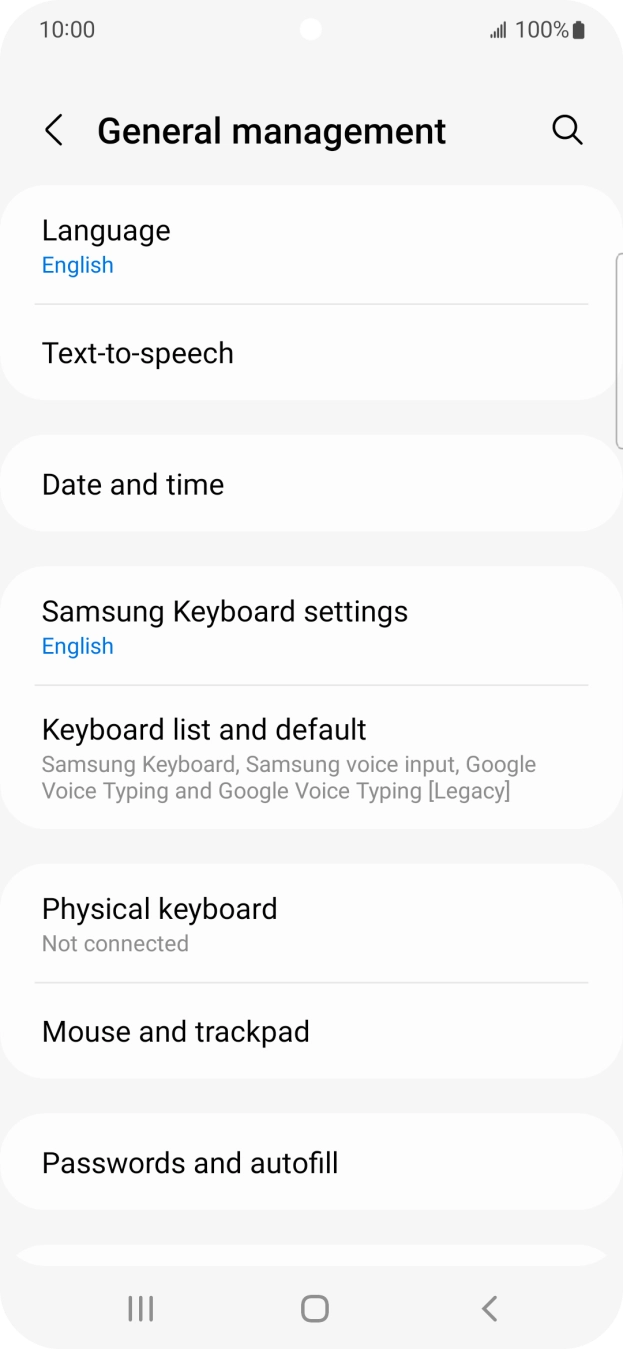 Press Date and time.