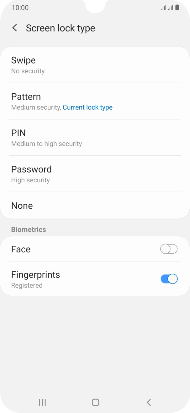 Press None. Press None.