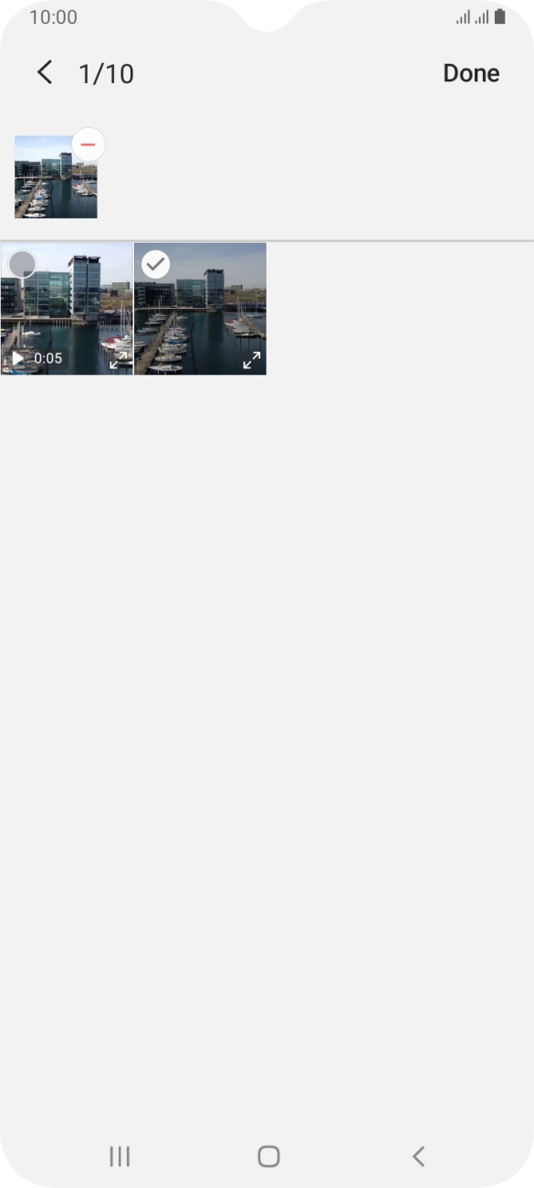 Press Done. Press Done.