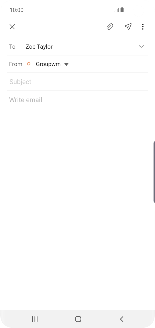 Press Subject and key in the required subject.