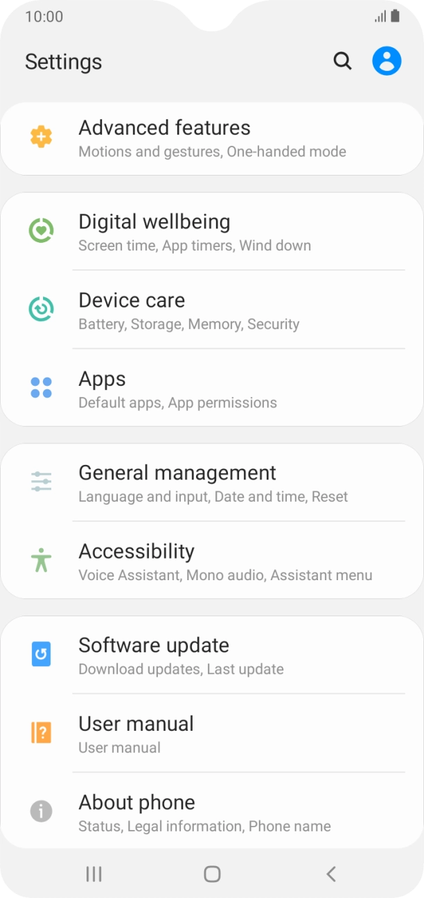 Press General management.