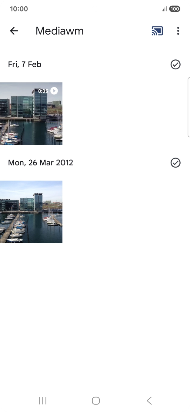 The media content from your phone will now play on the selected device. You can use your phone to control the playback of the media content on the other device.