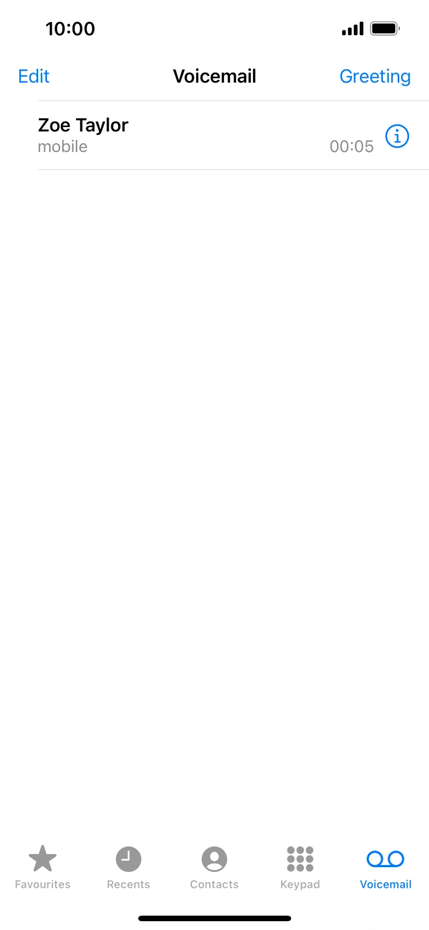 Press the required message. Press the required message.