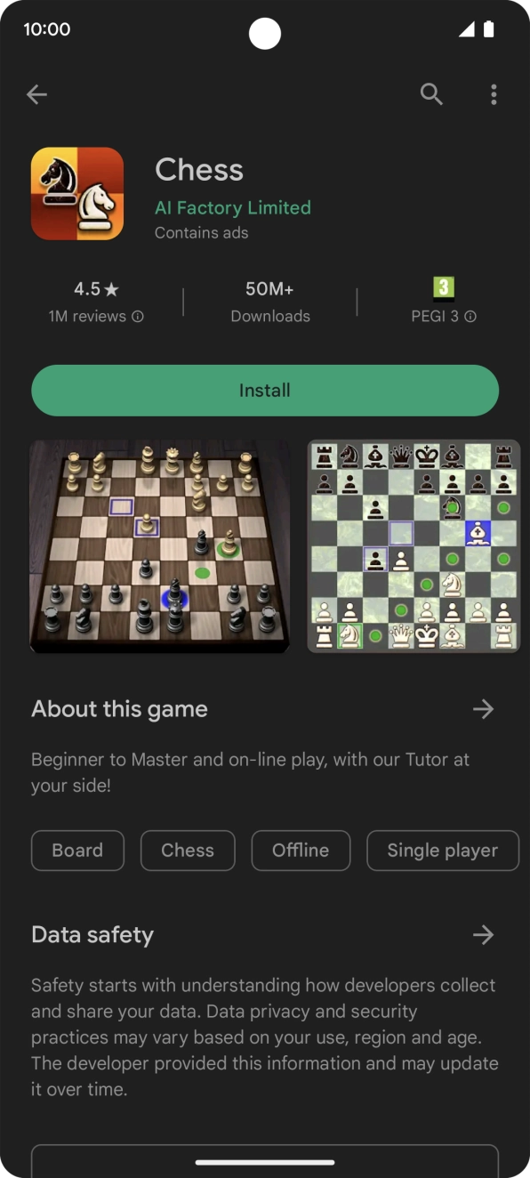 Slide your finger upwards starting from the bottom of the screen to return to the home screen.