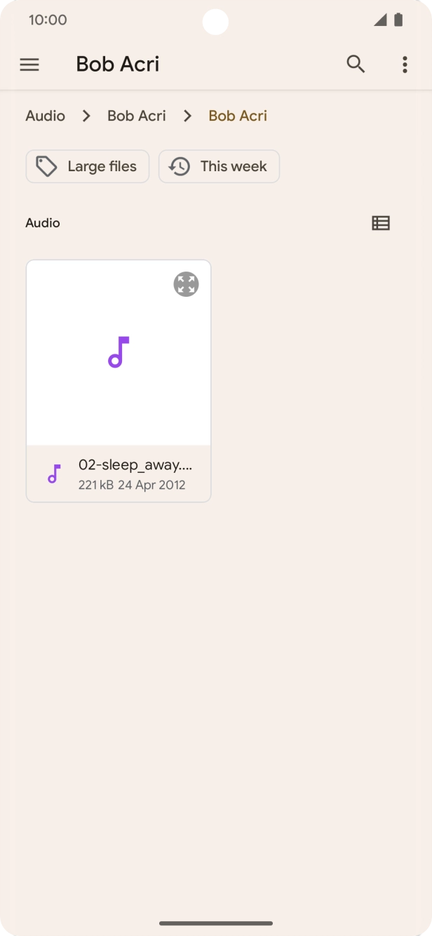 Press the required ring tone to add it to the list of ring tones.