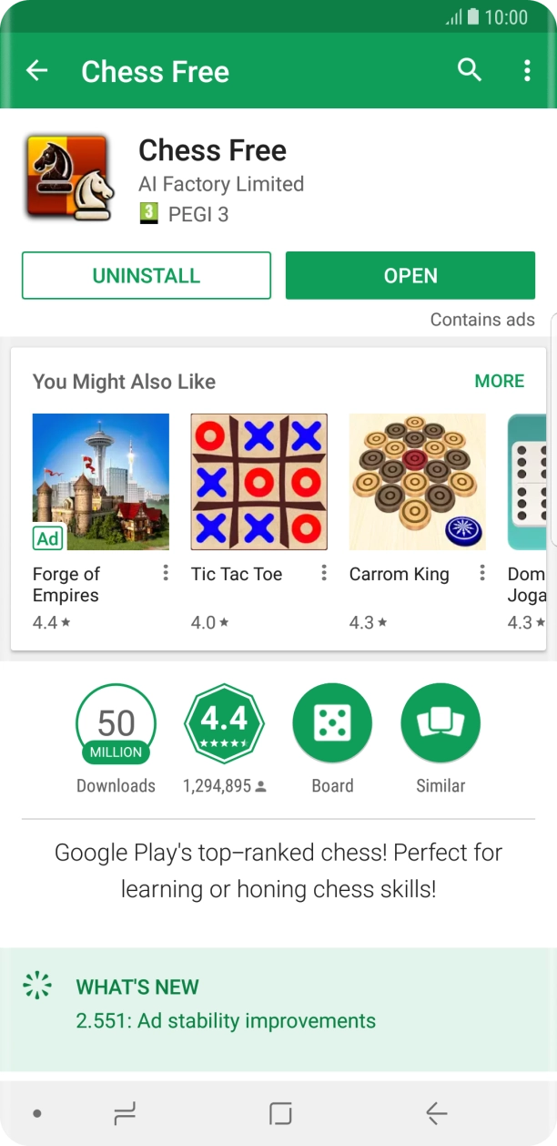 Press the Home key to return to the home screen. Press the Home key to return to the home screen.
