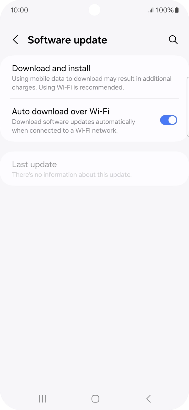 Press Download and install. If a new software version is available, it's displayed. Follow the instructions on the screen to update the phone software. Press Download and install. If a new software version is available, it's displayed. Follow the instructions on the screen to update the phone software.