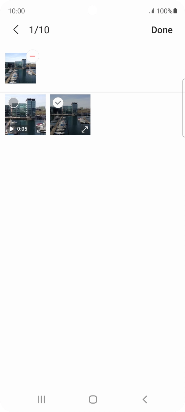 Press Done. Press Done.