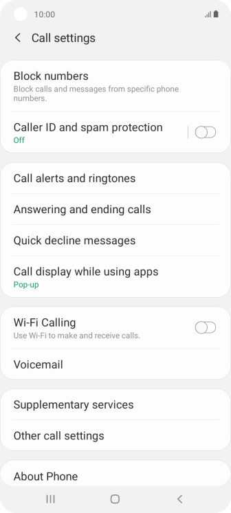 Press Voicemail.